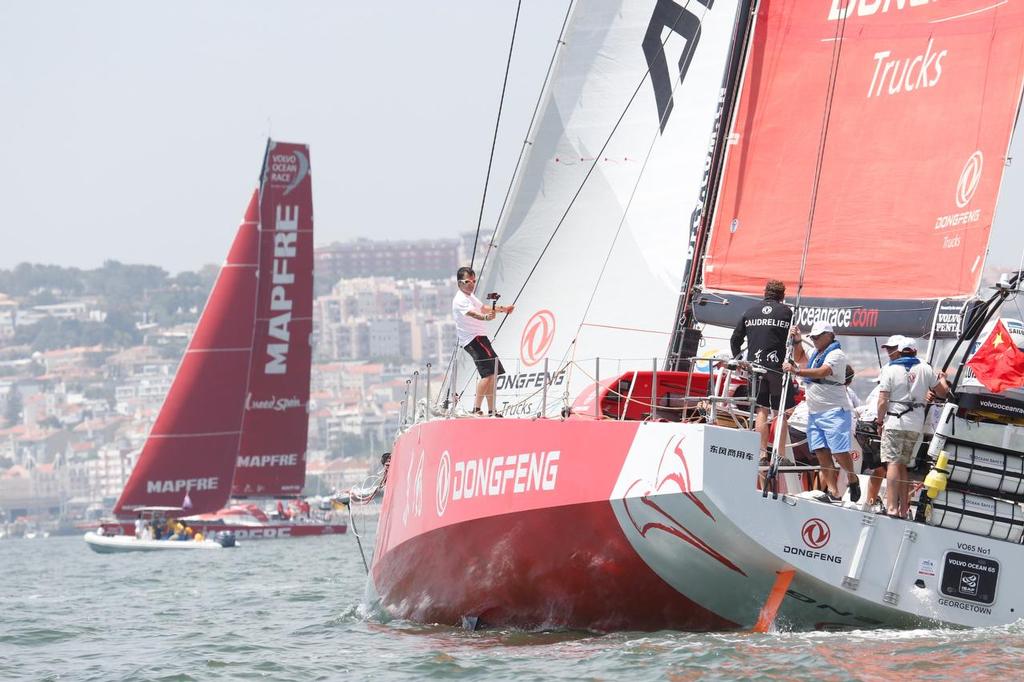 Dongfeng - Volvo Ocean Race - Lisbon In Port Race © Eugenia Bakunova http://www.mainsail.ru